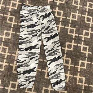 Kids Camo Print Jogger Sweatpants